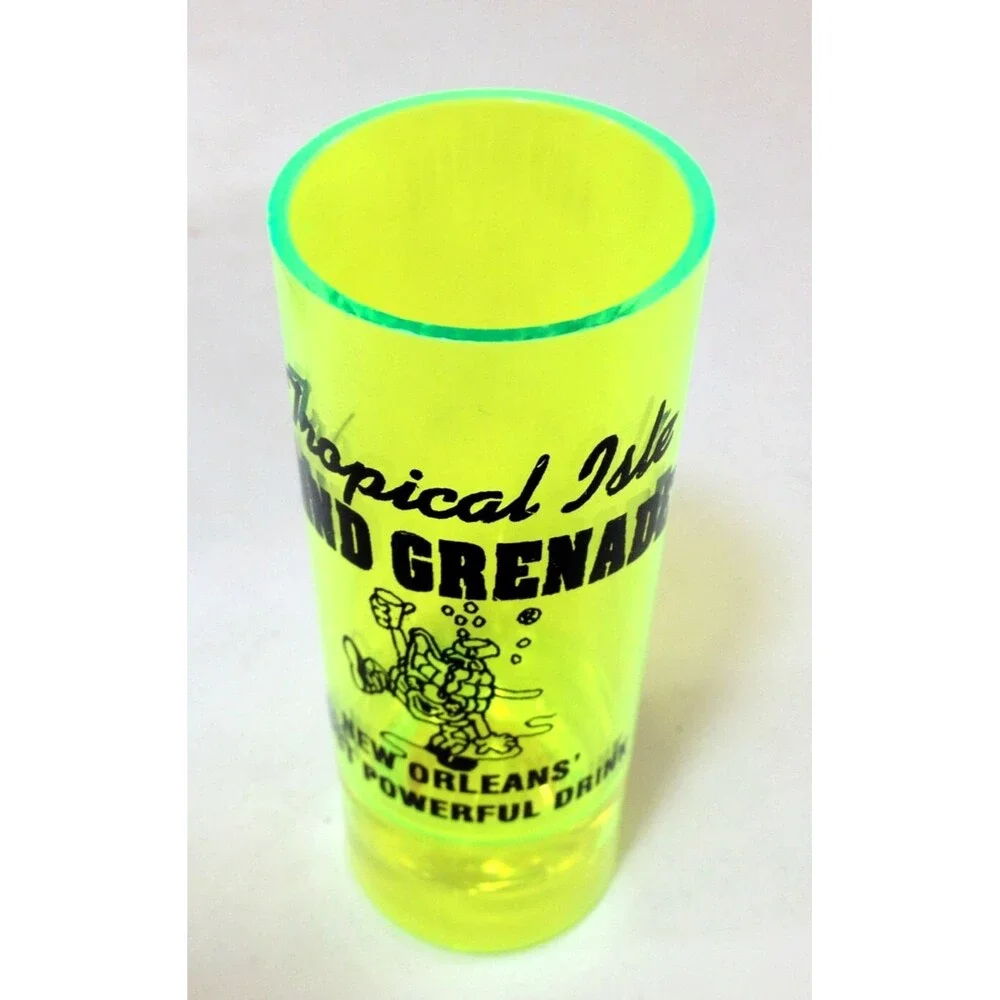 New Orleans Tropical Isle Hand Grenade Souvenir Shooter Shot Glass Most Powerful